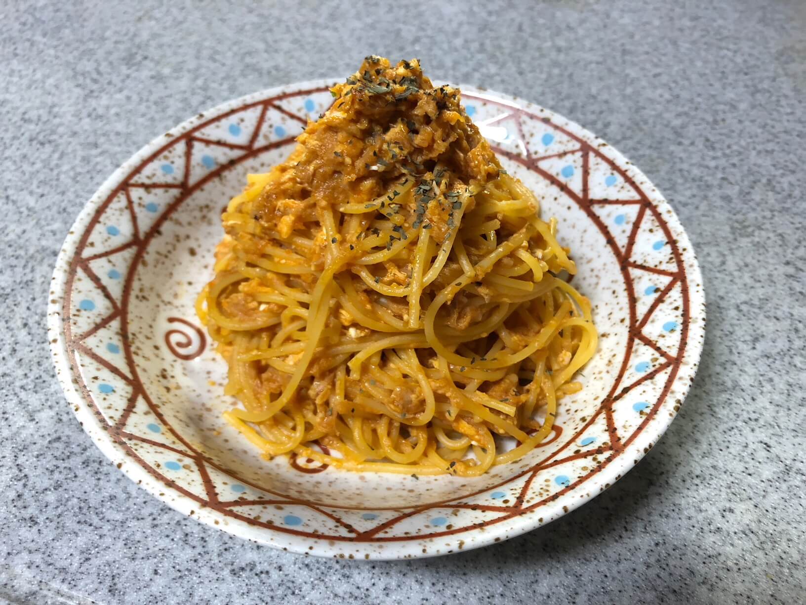 ケチャップツナパスタ画像